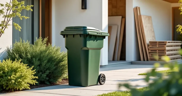 conteneur à poubelle