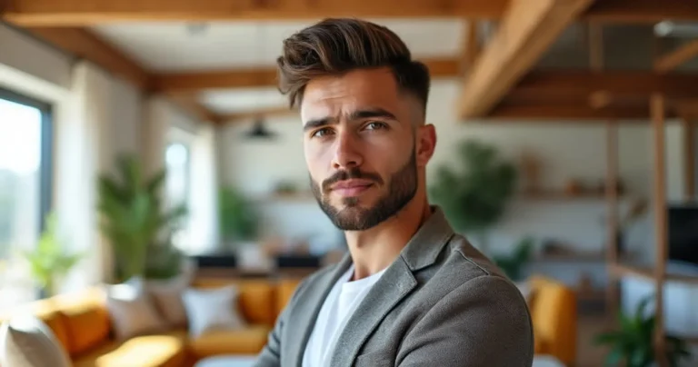 coupe homme mi long degradé