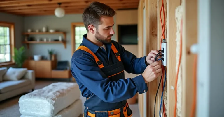 électricité avant ou après isolation