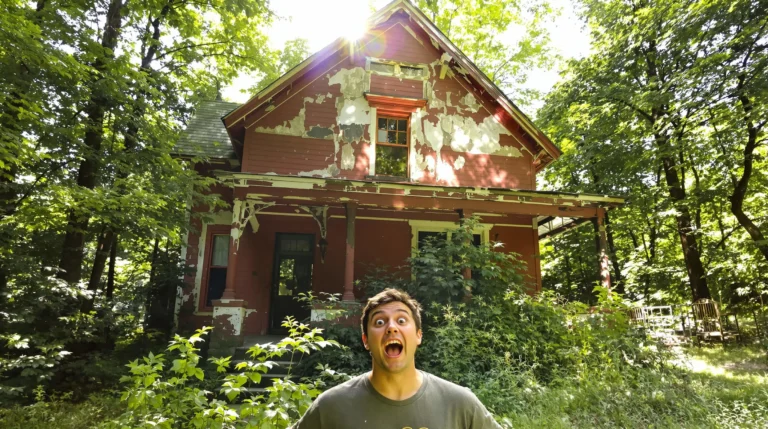 maison abandonnée à donner