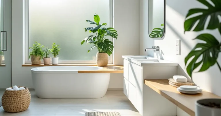 quelle plante mettre dans une salle de bain