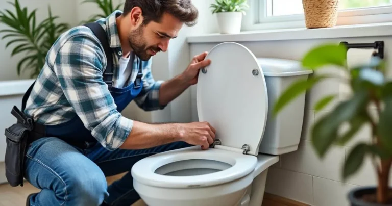 chasse d'eau qui fuit