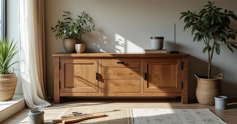 meuble relooké avant apres