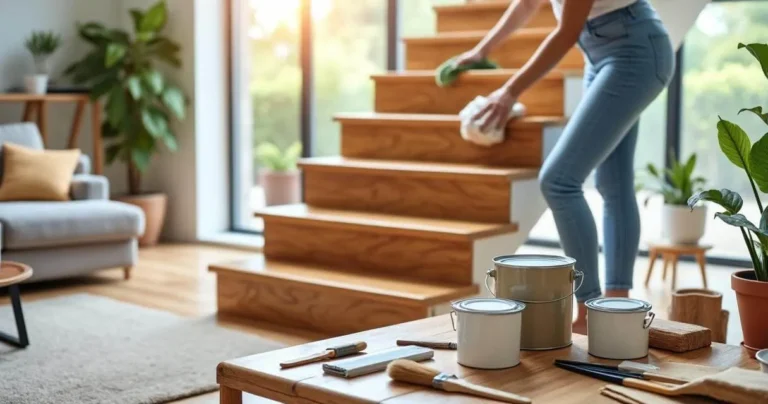 peut on peindre un escalier en bois vernis sans poncer