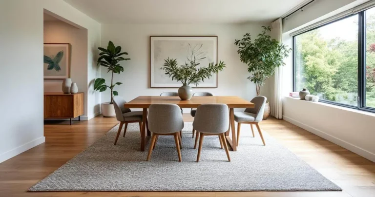 tapis salle à manger