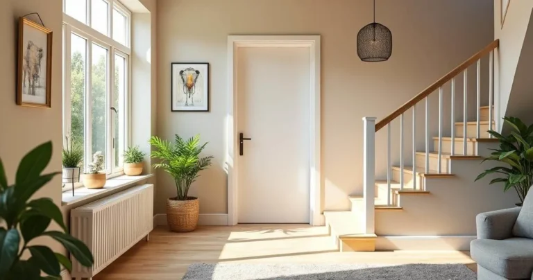 comment fermer le haut d'un escalier