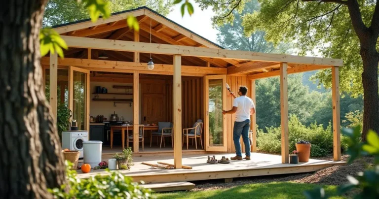 construction sauvage qui paye les cabanes