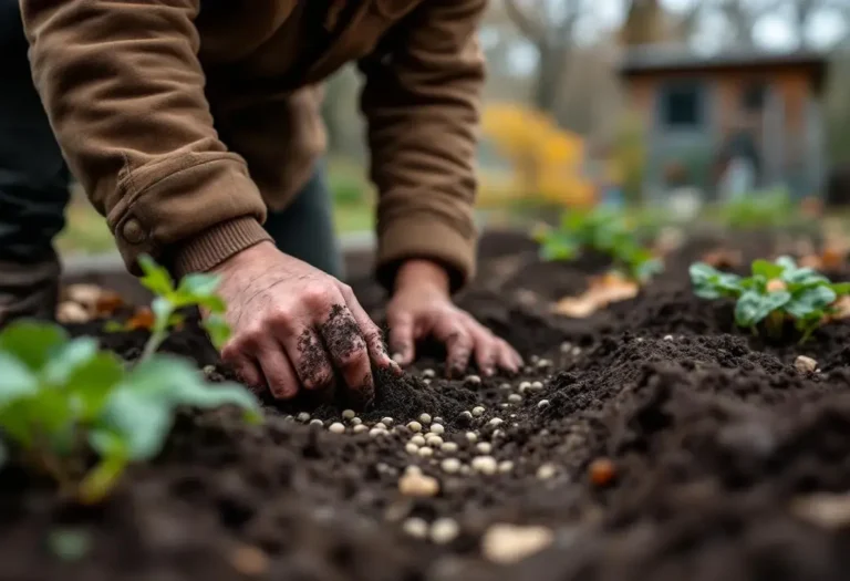 Ces 3 graines à planter en novembre pour récolter quand les autres commencent tout juste à sortir leurs outils