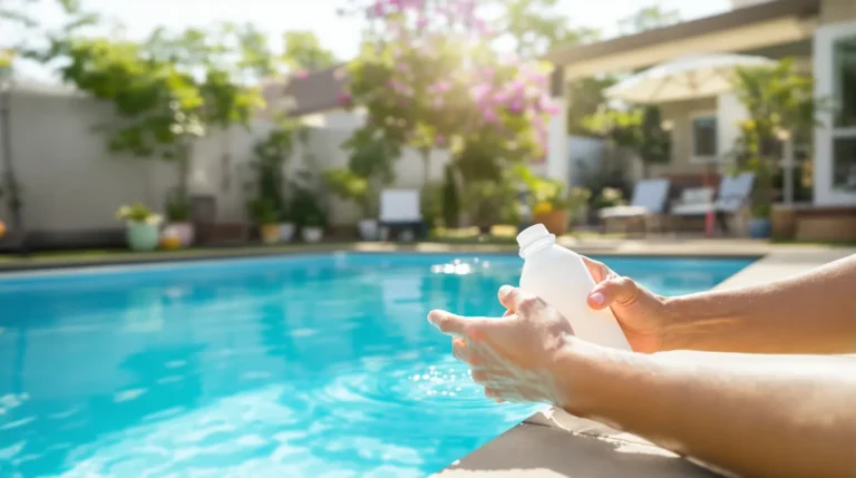 eau de piscine verte remède de grand-mère