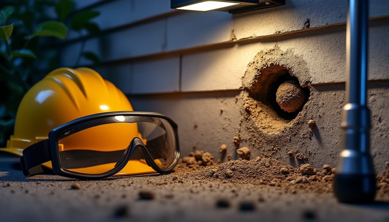 découvrez comment identifier et éliminer efficacement un nid de guêpe maçonne dans votre maison pour assurer votre sécurité et préserver votre habitat.