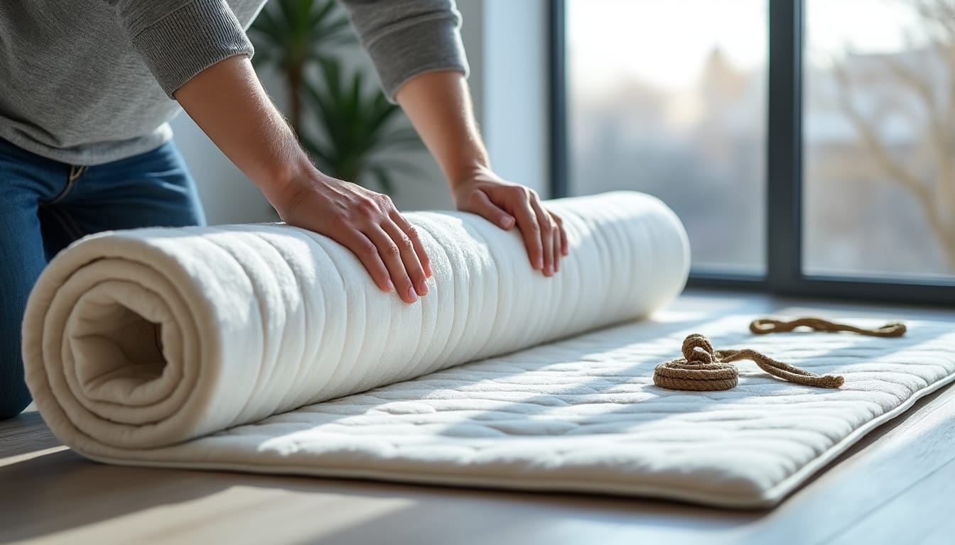découvrez des astuces pratiques pour rouler un matelas facilement et le transporter sans effort, que ce soit pour un déménagement ou un voyage.