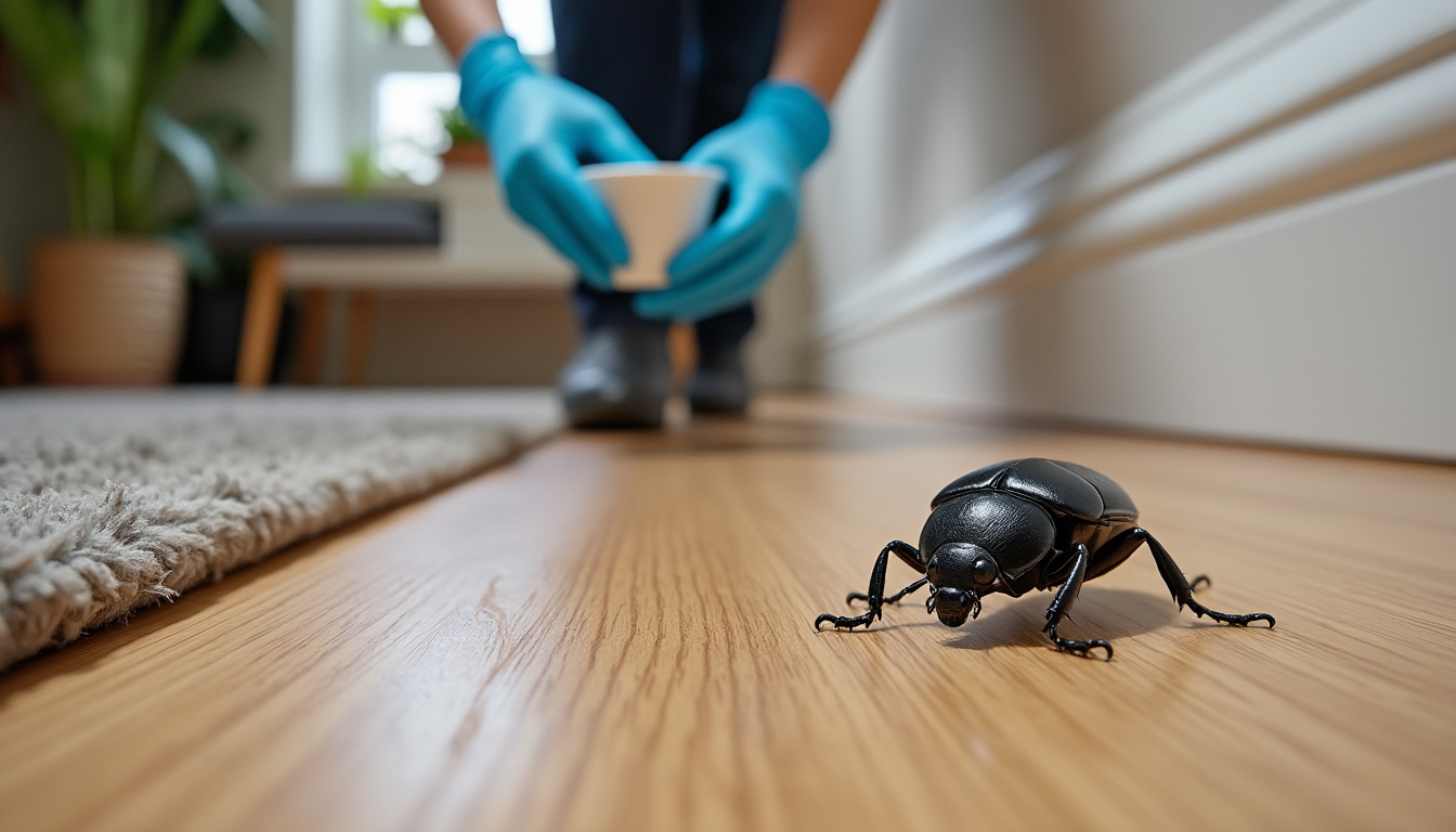 apprenez à reconnaître et à débarrasser efficacement votre maison des scarabées noirs grâce à nos conseils pratiques et faciles à suivre.