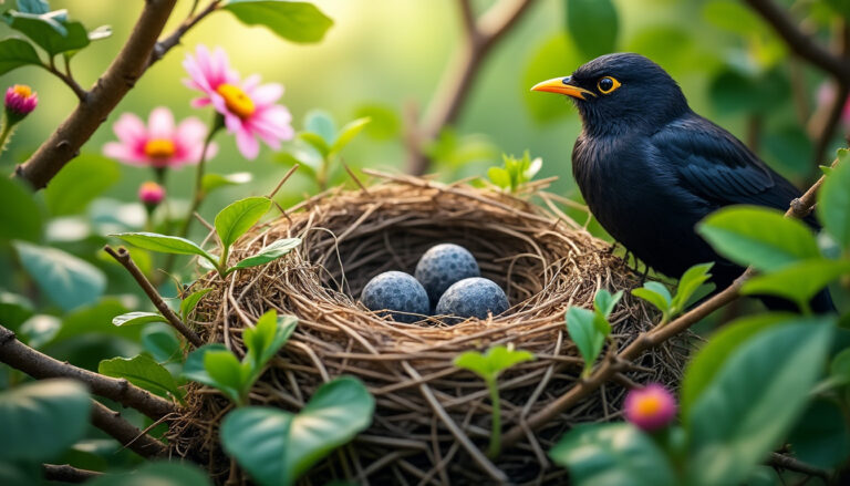 découvrez comment reconnaître un nid de merle dans votre jardin et apprenez les meilleures méthodes pour le protéger et préserver cet espace naturel.