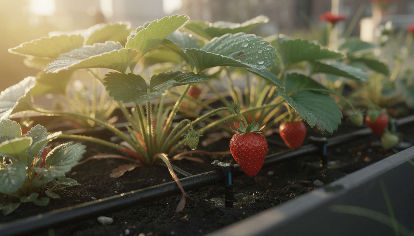 découvrez nos conseils pour arroser efficacement vos fraisiers et obtenir une récolte abondante et savoureuse tout au long de la saison.