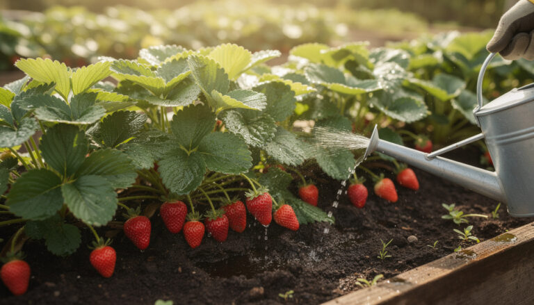 découvrez nos conseils pratiques pour arroser efficacement vos fraisiers et garantir une récolte abondante de fruits savoureux toute la saison.