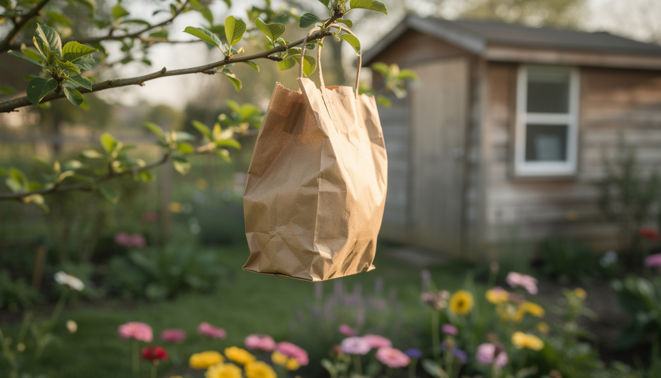 découvrez l'efficacité du papier kraft pour lutter contre les frelons asiatiques et protégez votre jardin grâce à cette astuce naturelle.